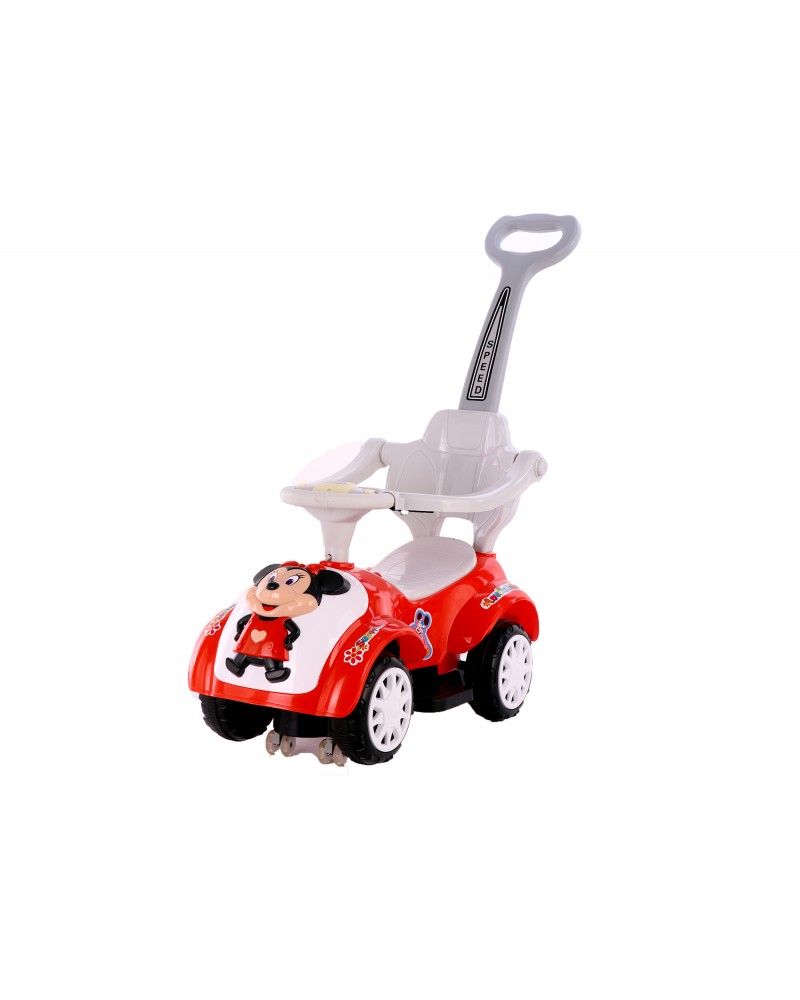 A tambourine car for learning to walk early for children from Leno, with the most luxurious designs and the finest new shapes, suitable for two years of age