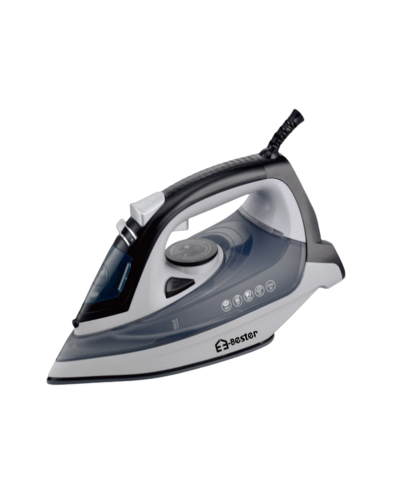 مكواة بخار احترافية EE-Bester EE-5203 بقوة 2200 واط - تحكم متغير بالبخار ورشاش ماء