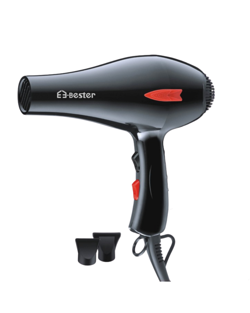 أستشوار شعر احترافي 1800 واط EE-Bester EE-9101 - هواء ساخن وبارد