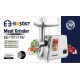 مفرمة لحم كهربائية E-Bester - قوة 2500 واط، شفرات ستانلس ستيل، وضع عكسي مفرمة لحم كهربائية E-Bester - قوة 2500 واط، شفرات ستانلس ستيل، وضع عكسي