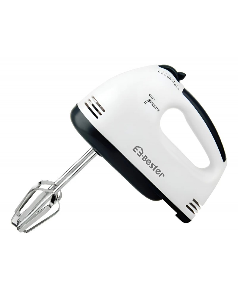 خلاط كيك كهربائي EE-1101 بقوة 260 واط - 7 سرعات قابلة للتعديل لنتائج مثالية خلاط كيك كهربائي EE-1101 بقوة 260 واط - 7 سرعات قابلة للتعديل لنتائج مثالية