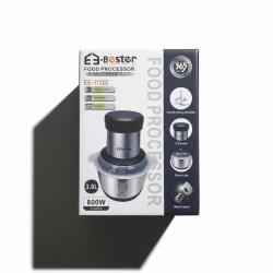 مفرمة لحم وطعام من Bester – سعة 3 لتر، قدرة 800 واط، 4 شفرات ستانلس ستيل (متعددة الاستخدامات)