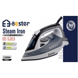 مكواة بخار احترافية EE-Bester EE-5203 بقوة 2200 واط - تحكم متغير بالبخار ورشاش ماء