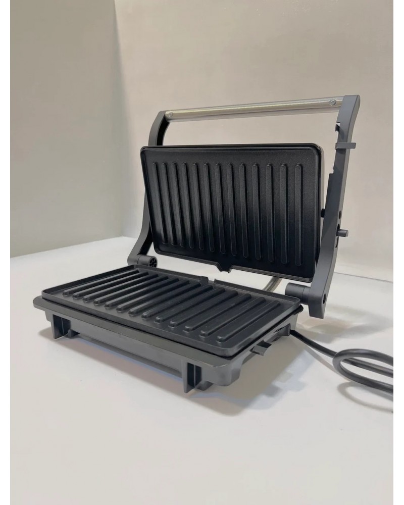 سخان سندويشات وشواية E-Bester EE-12101 | قوة 1000 واط | فتح كامل 180° | ألواح غير لاصقة. سخان سندويشات وشواية E-Bester EE-12101 | قوة 1000 واط | فتح كامل 180° | ألواح غير لاصقة.