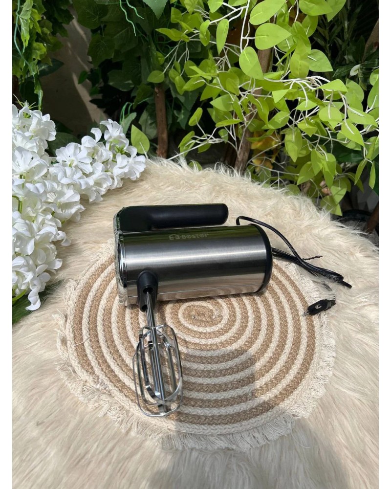 خلاط يدوي E-Bester (EE-1102) - بقوة 200 واط و5 سرعات قابلة للتعديل - 110 فولت خلاط يدوي E-Bester (EE-1102) - بقوة 200 واط و5 سرعات قابلة للتعديل - 110 فولت