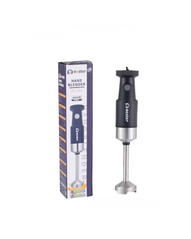 خلاط يدوي (هاند بلندر) E-Bester بقوة 400 واط - سهل التنظيف وتشغيل سريع