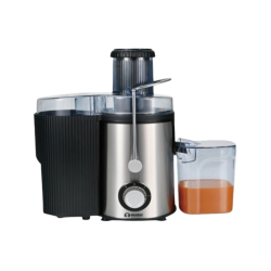 عصارة كهربائية E-Bester EE-3404 - قوة 500 واط، فلتر ستانلس ستيل، سهلة التنظيف وضوضاء منخفضة