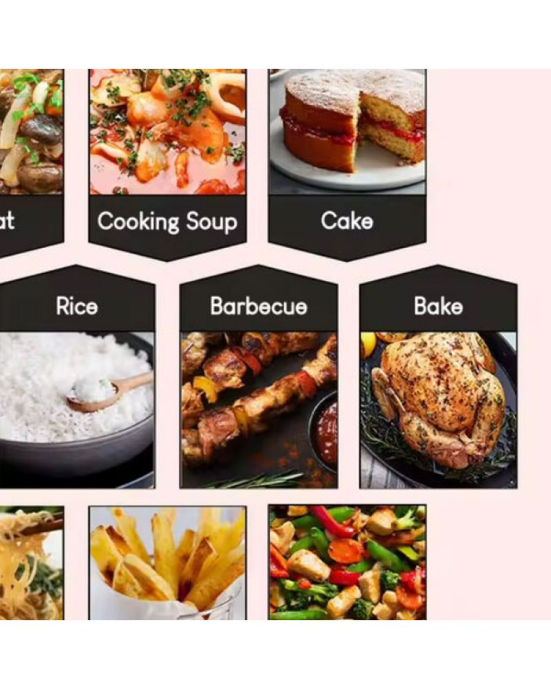 طنجرة ضغط كهربائية رقمية E-Bester EE-19101 سعة 6.5 لتر وقوة 1200 واط