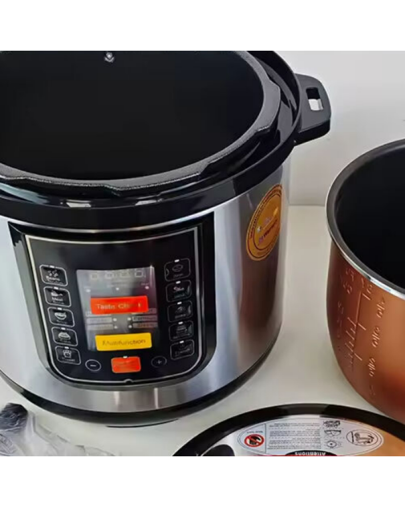 طنجرة ضغط كهربائية رقمية E-Bester EE-19101 سعة 6.5 لتر وقوة 1200 واط