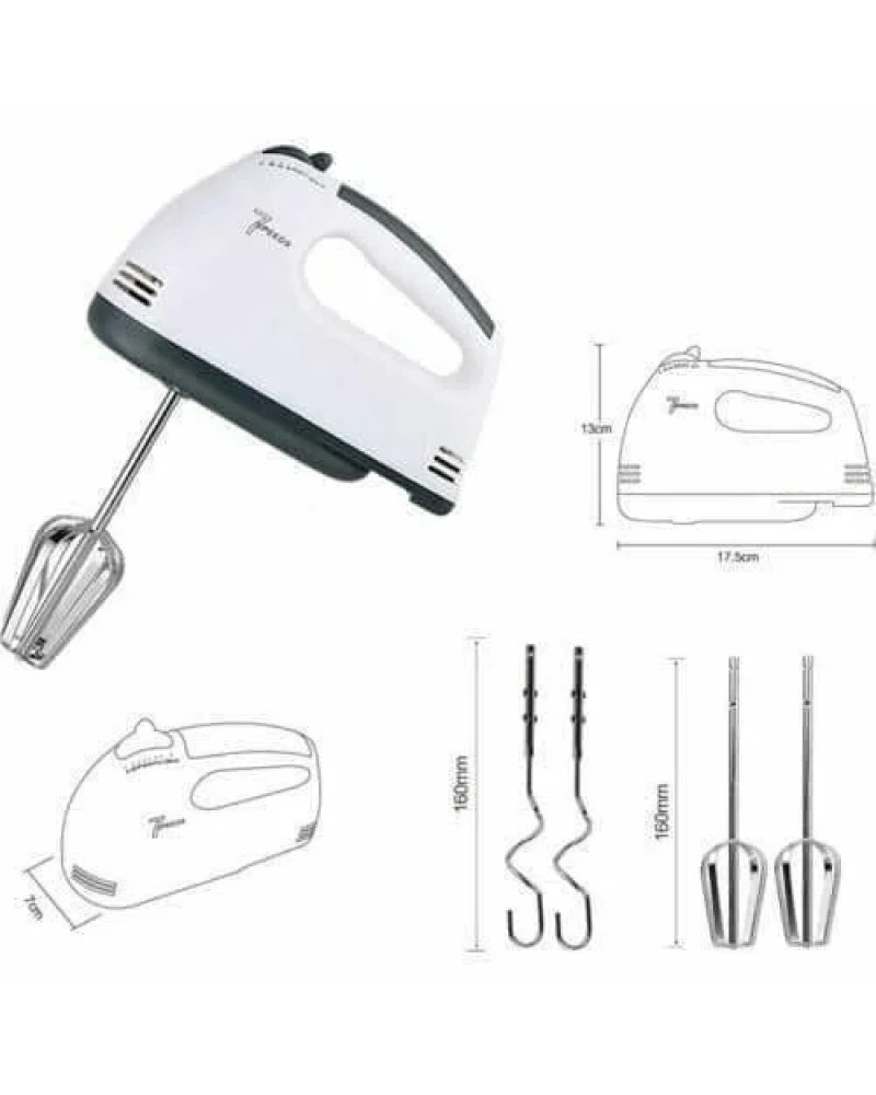 خلاط كيك كهربائي EE-1101 بقوة 260 واط - 7 سرعات قابلة للتعديل لنتائج مثالية خلاط كيك كهربائي EE-1101 بقوة 260 واط - 7 سرعات قابلة للتعديل لنتائج مثالية