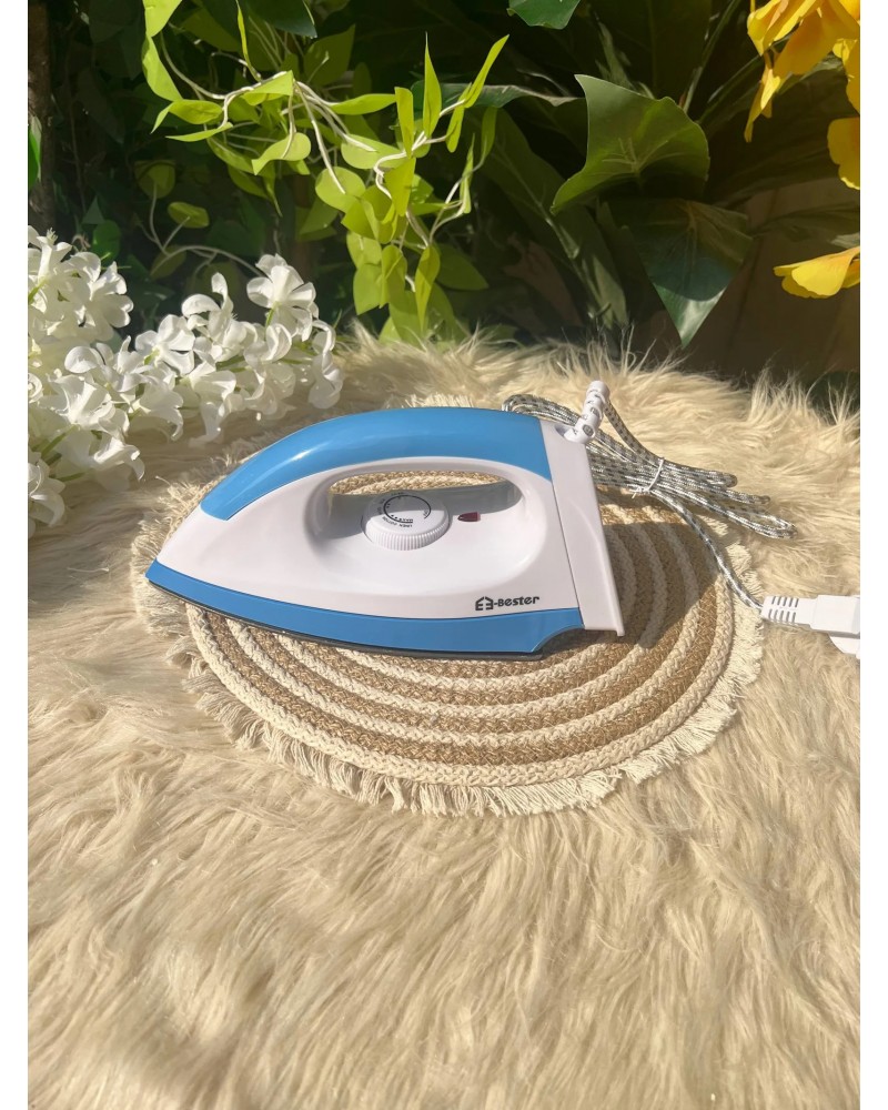 مكواة كي جاف كلاسيكية Bester EE-5301 بقوة 1000 واط - حماية من الحرارة الزائدة مكواة كي جاف كلاسيكية Bester EE-5301 بقوة 1000 واط - حماية من الحرارة الزائدة