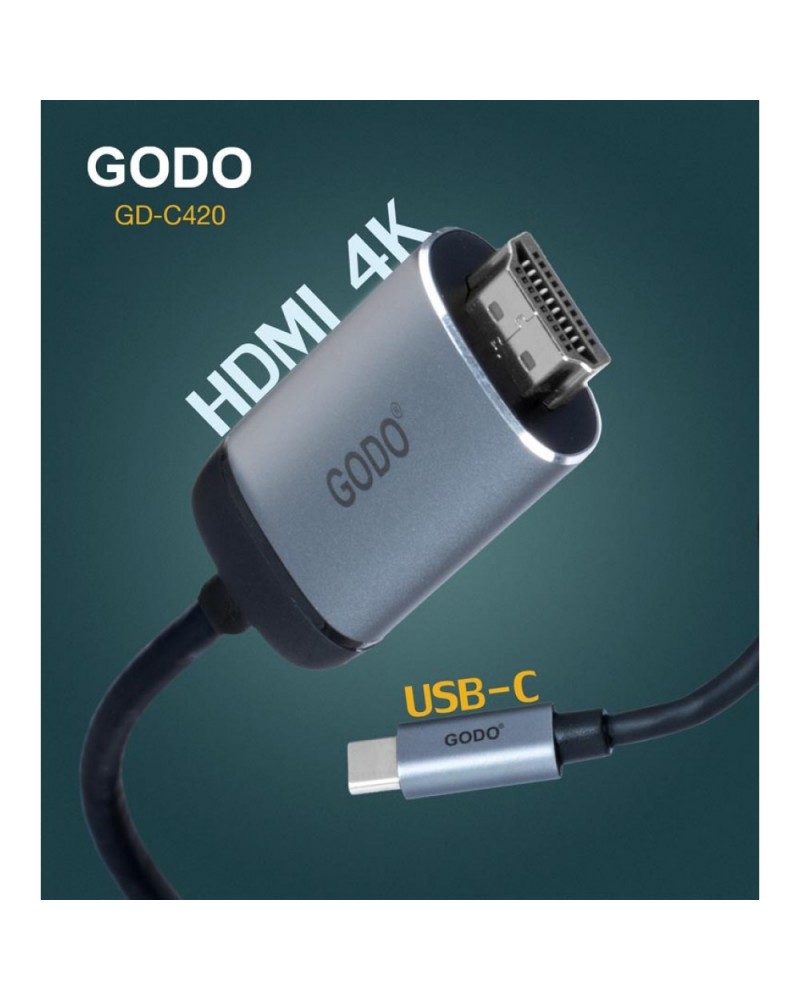وصله تيب سي إلي GD-C420 GODO – HDMI 