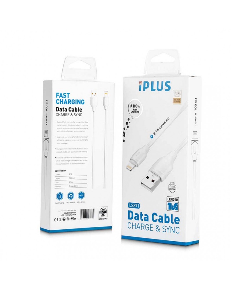  IPLUS I-371  Cable (iPhone, Galaxy, Type C)