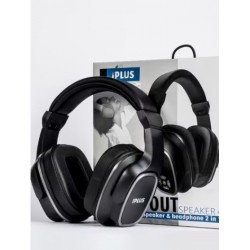 سماعة راس بلوتوث مع مكبر صوت خارجي 2في1 من شركة  iplus BT- 9980 سماعة راس بلوتوث مع مكبر صوت خارجي 2في1 من شركة  iplus BT- 9980