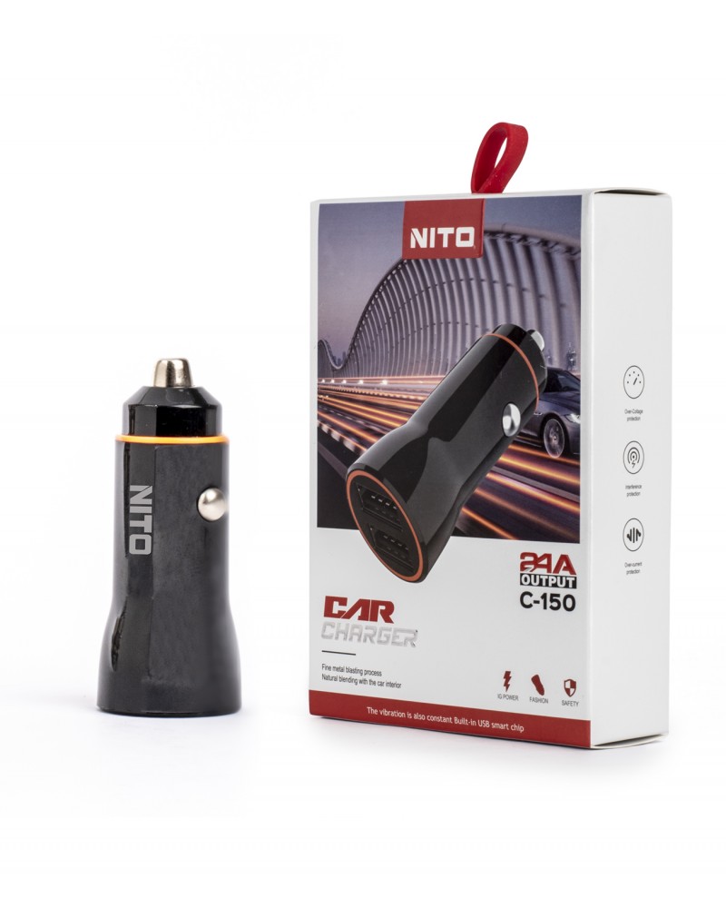 Car charger + free cable according to choice C-154 NITO
