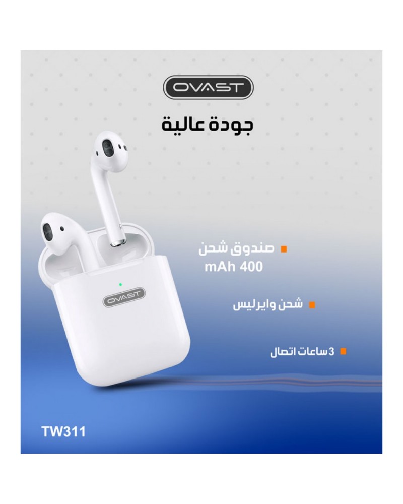 سماعه ايـربـود بلوتوث TW311 OVAST