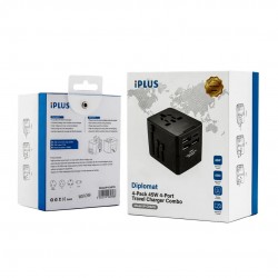 شاحن جداري دولي للسفر متعدد المنافذ بمنفذ PD شاحن جداري دولي للسفر متعدد المنافذ بمنفذ PD