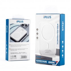 Iplus iP-B100 مغناطيسي لاسلكي بور بانك Iplus iP-B100 مغناطيسي لاسلكي بور بانك