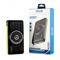 Iplus iP-B102 مغناطيسي لاسلكي بور بانك Iplus iP-B102 مغناطيسي لاسلكي بور بانك
