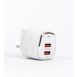 راس شاحن 2منافذ    CH-513    OVAST راس شاحن 2منافذ    CH-513    OVAST