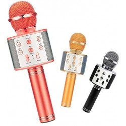 ميكروفون كاريوكي لاسلكي بتقنية بلوتوث