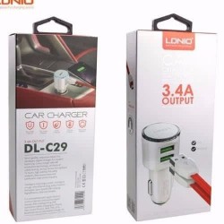 شاحن سياره  DL-C29       LDNIO شاحن سياره  DL-C29       LDNIO