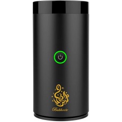 مبخرة كهربائية صغيرة محمولة قابل للشحن - اسود  C-USB