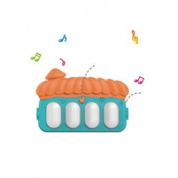 مركز حصيرة داخلي للعب البيانو الموسيقي غير السامة مع الألحان الخشخشة للأطفال