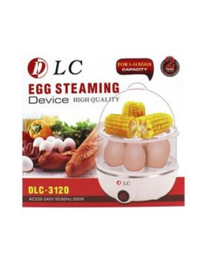 جهاز طهي البيض بالبخار 350 وات DLC-3120 أبيض/ شفاف
